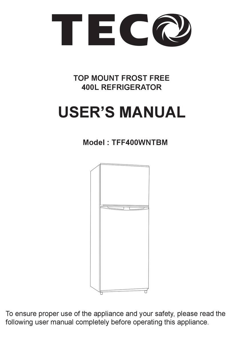 TECO TFF400WNTBM User manual TECO TFF400WNTBM User manual