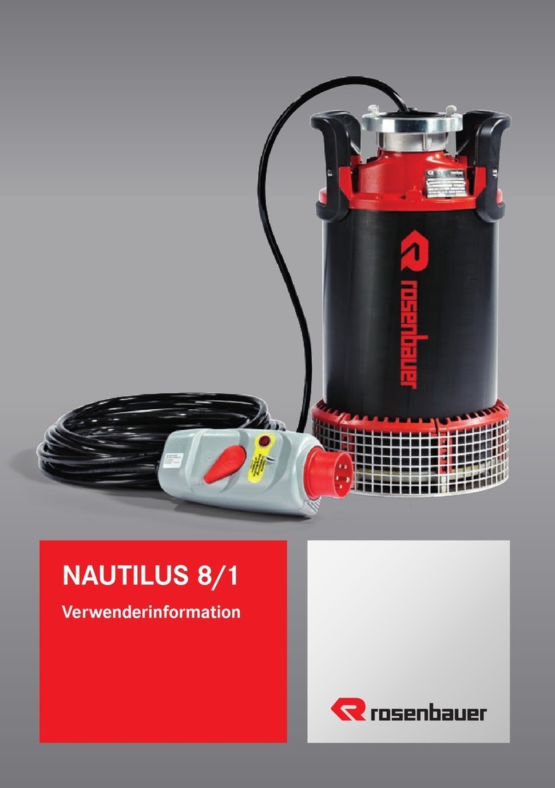 Rosenbauer NAUTILUS 8/1 User manual