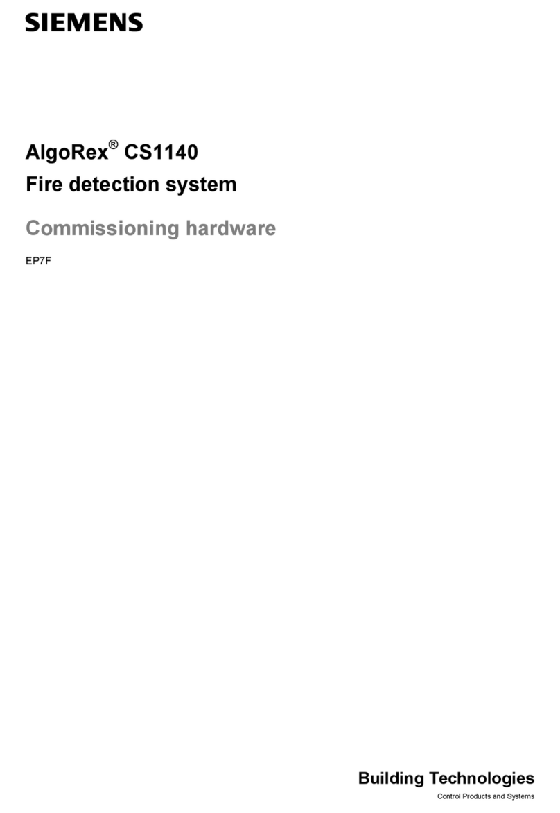 Siemens AlgoRex CS1140 Operating instructions
