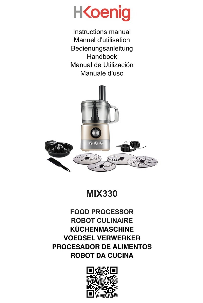 H.Koenig MIX330 instruction manual