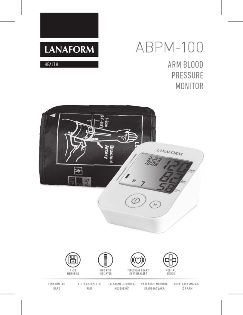Lanaform ABPM-100 User manual