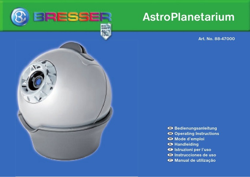 Bresser ASTRO PLANETARIUM operating instructions