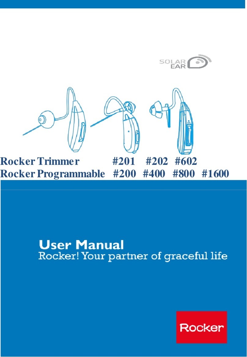 Rocker Trimmer Series user manual