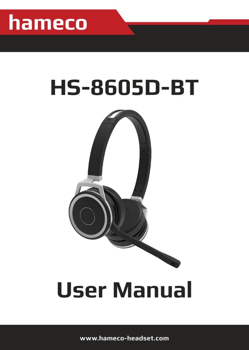 HAMECO HS-8605D-BT user manual