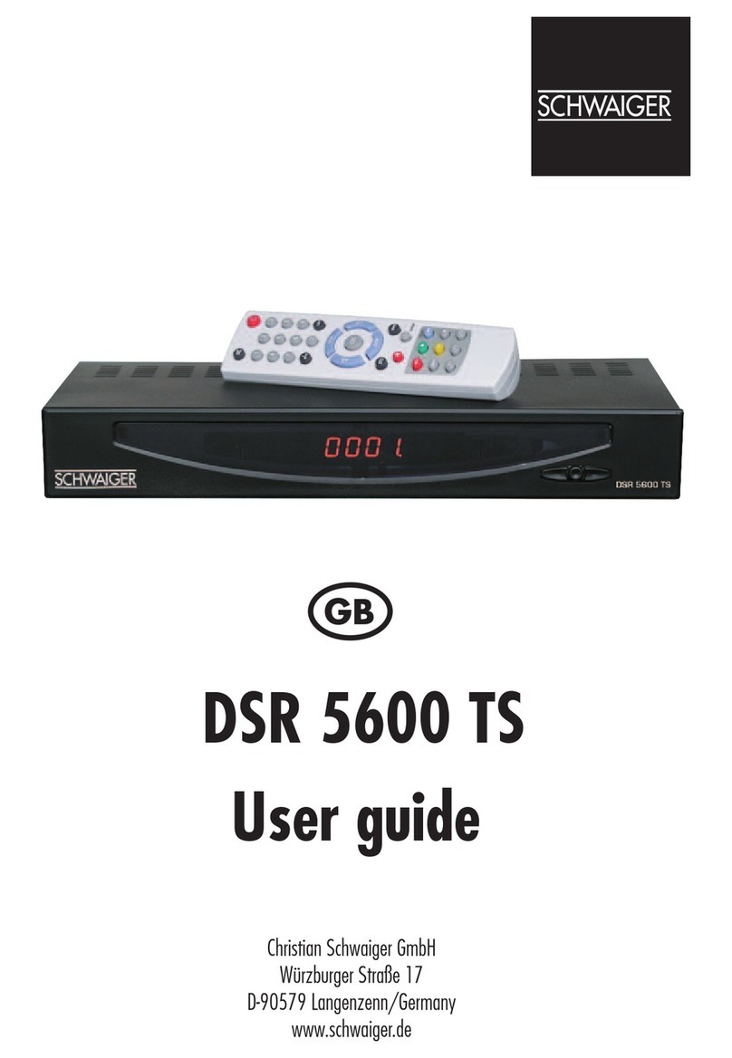 Schwaiger DSR 5600 TS user guide