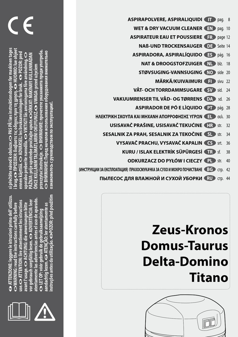 Lavorwash Zeus Series manual