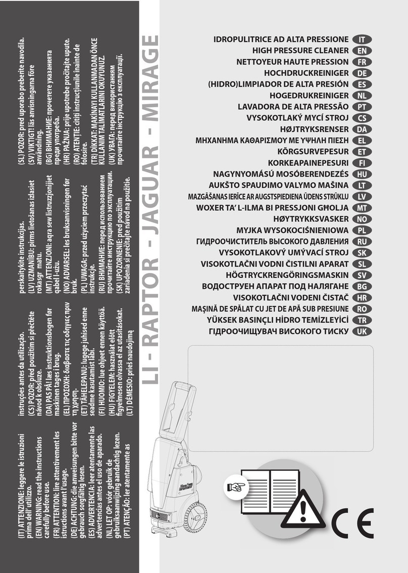 Lavorwash Mirage manual