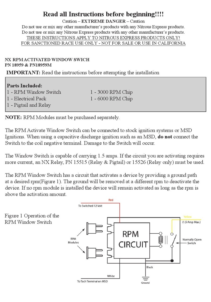 Nitrous Express 18959M quick start guide