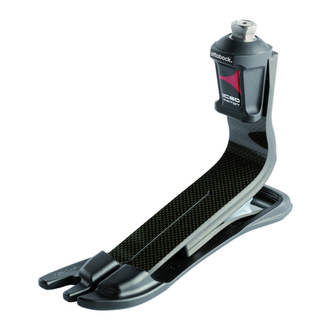 Otto Bock 1C60 Triton User manual