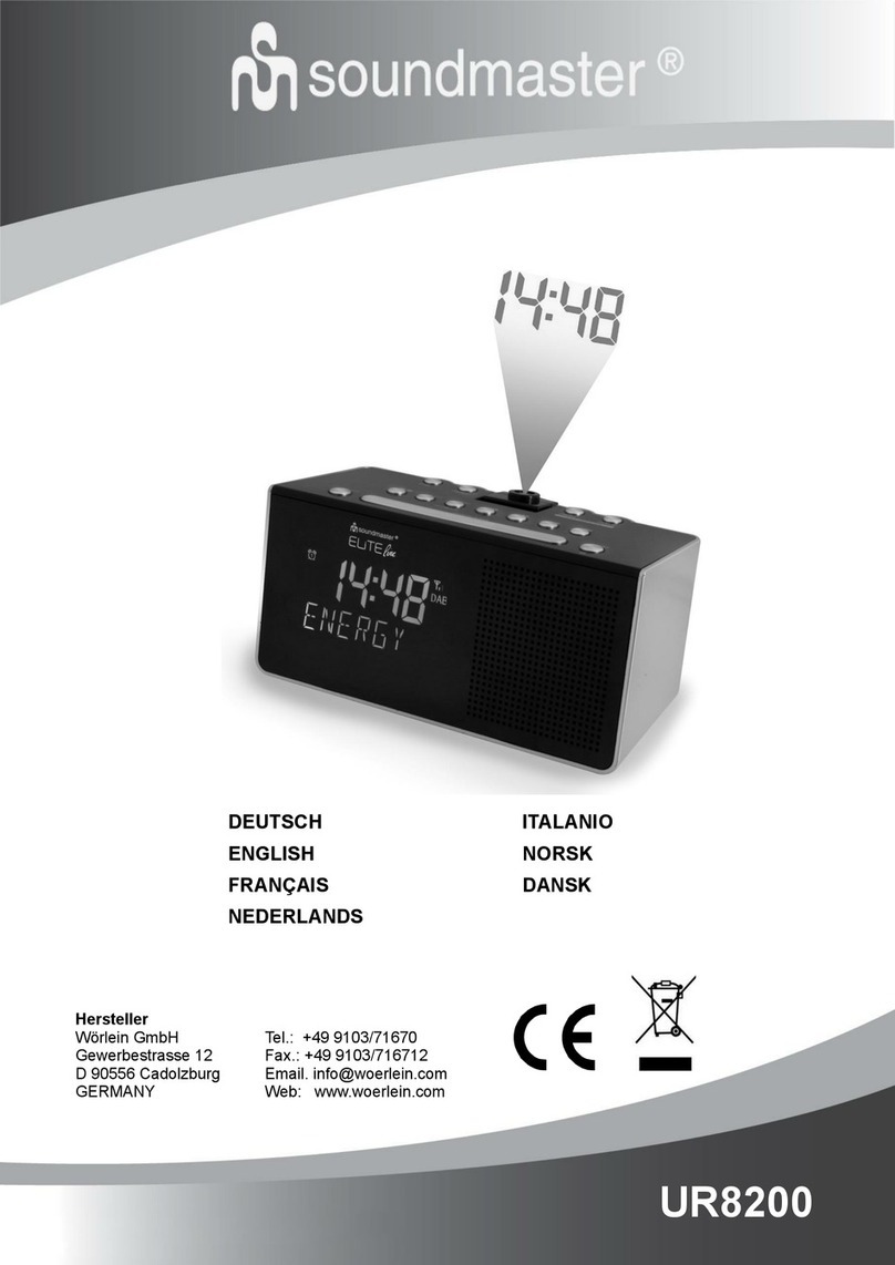 Wörlein Soundmaster UR8200 instruction manual