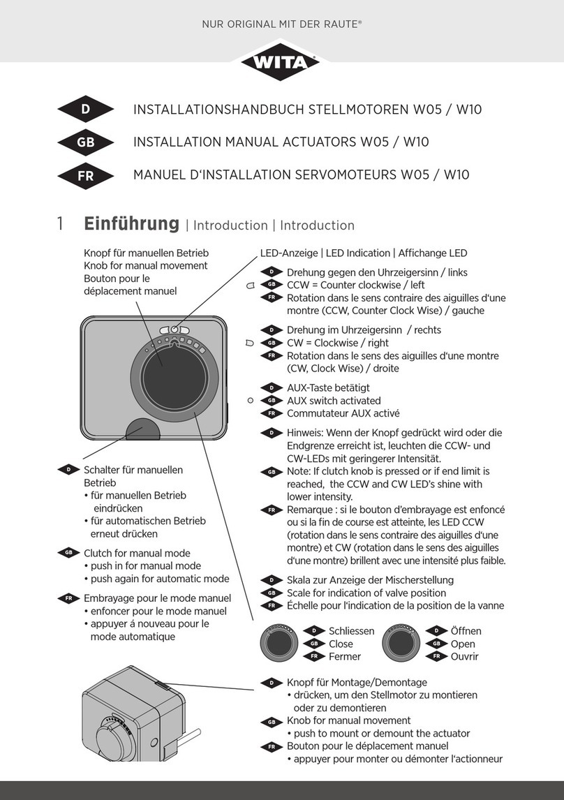 WITA W05 installation manual WITA W05 installation manual