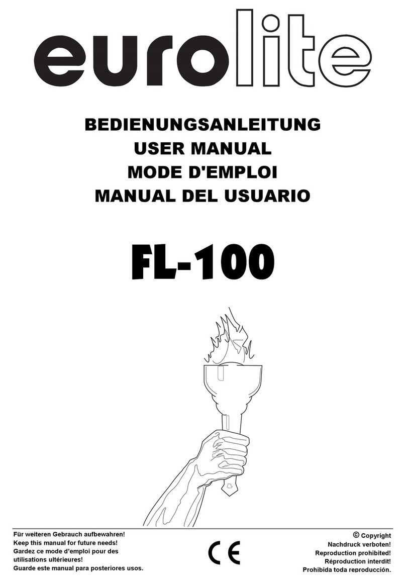EuroLite FL-100 user manual EuroLite FL-100 user manual