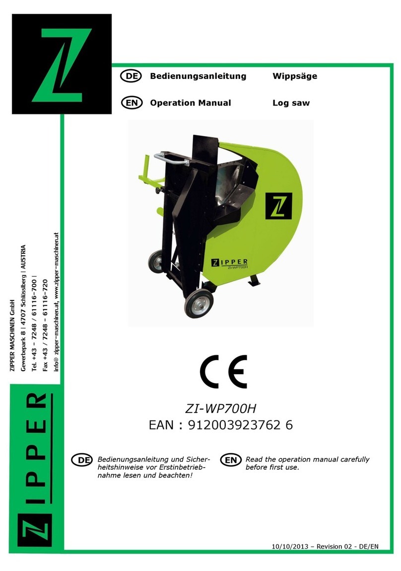 Zipper Mowers ZI-WP700H Operation manual
