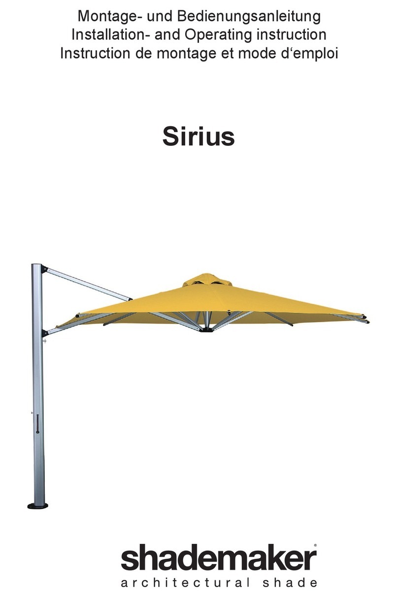 Shademaker Sirius User guide Shademaker Sirius User guide