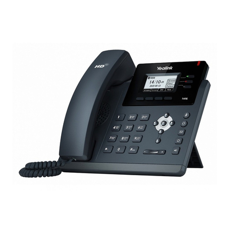 Yealink T40G user guide
