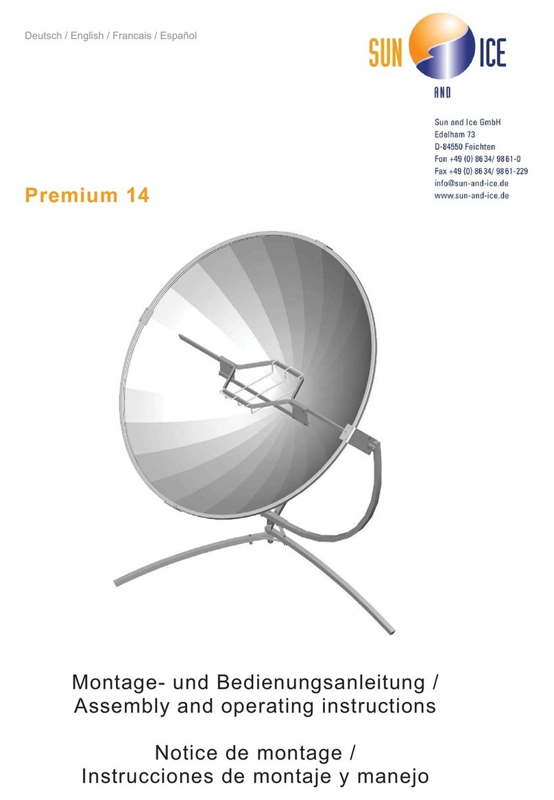 sun and ice Premium 14 User manual