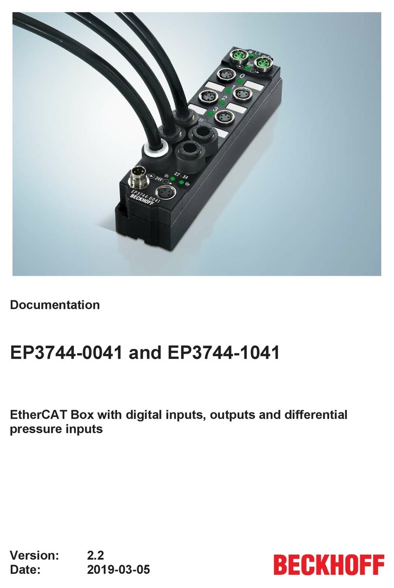 Beckhoff EP3744-0041 Documentation Beckhoff EP3744-0041 Documentation