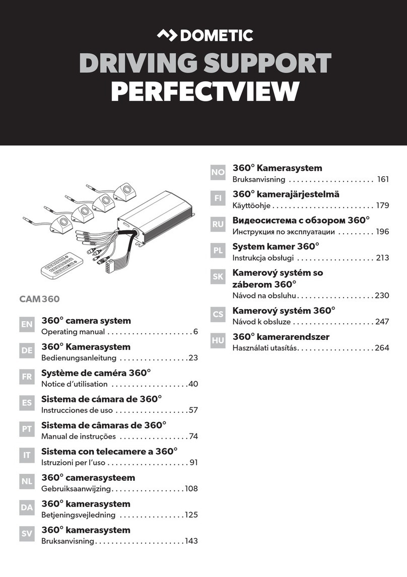Dometic PerfectView CAM360 operating manual