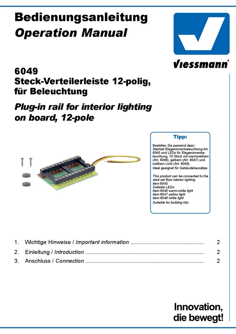 Viessmann 6049 Operation manual