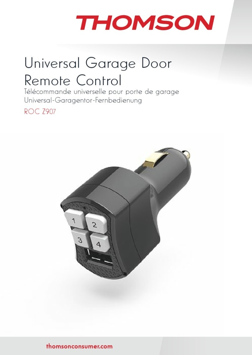 THOMSON ROC Z907 User manual
