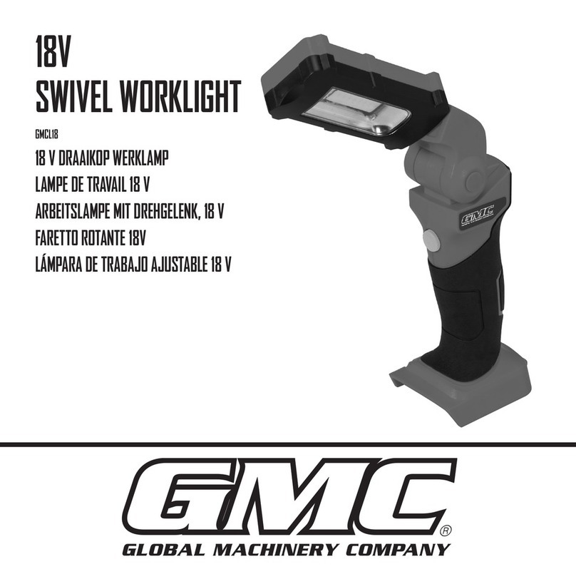 GMC GMCL18 manual