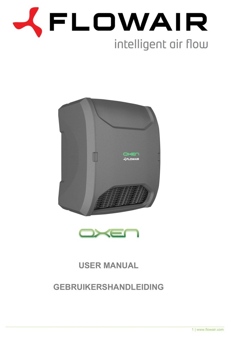 flowair OXeN X2-W-1.2-V User manual