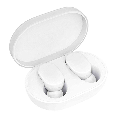 Xiaomi Mi True Wireless Earbuds TWSEJ02LM user manual