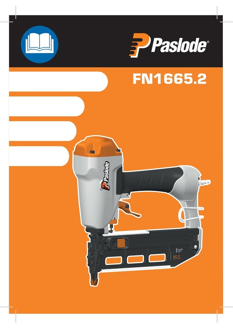 Paslode FN1665.2 User manual Paslode FN1665.2 User manual