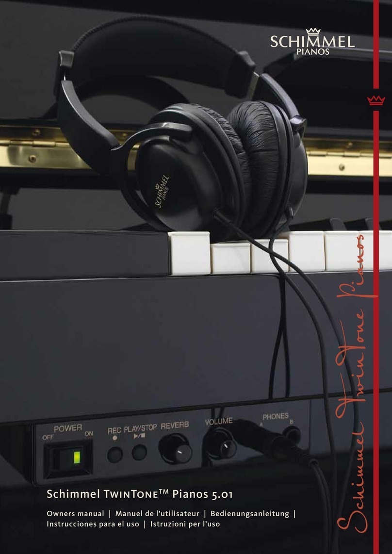 Schimmel TwinTone 5.01 User manual