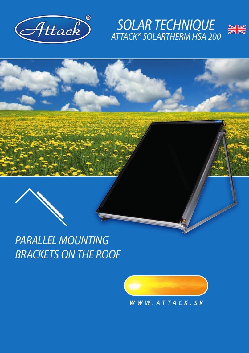 ATTACK SOLARTHERM HSA 200 manual