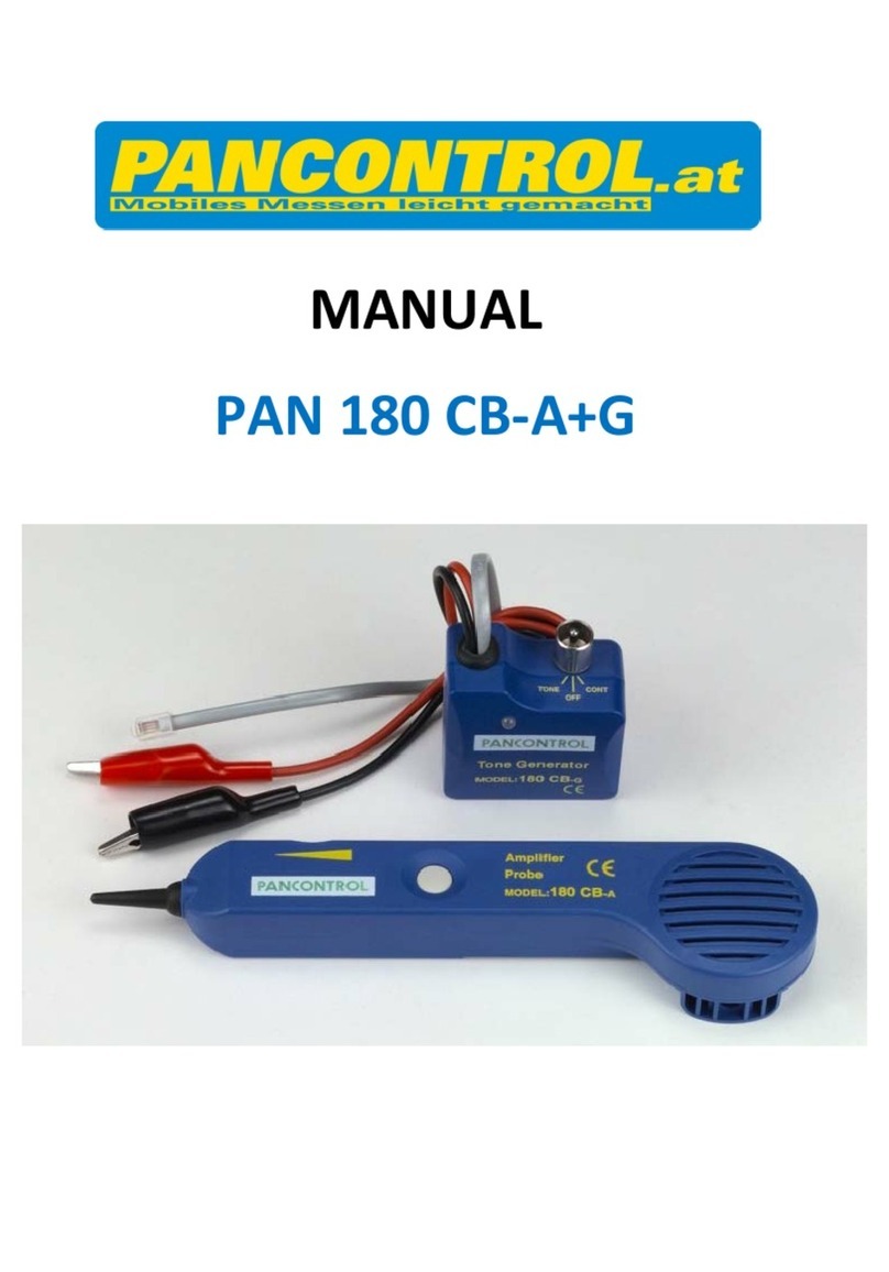 PANCONTROL PAN 180 CB-A User manual