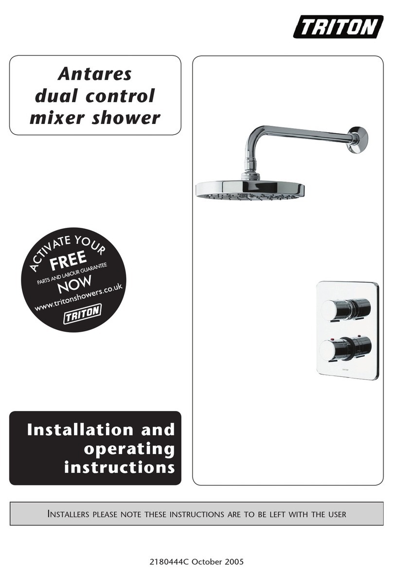Triton Antares Installation and operating instructions