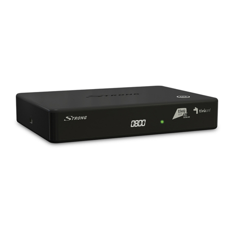 Strong tivu on! tivusat SRT 7840 User manual