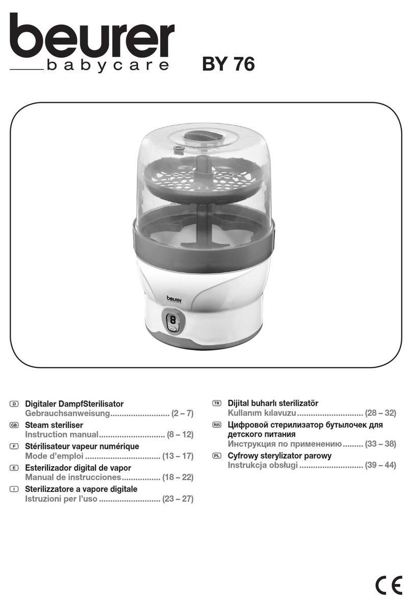 Beurer BY 76 instruction manual