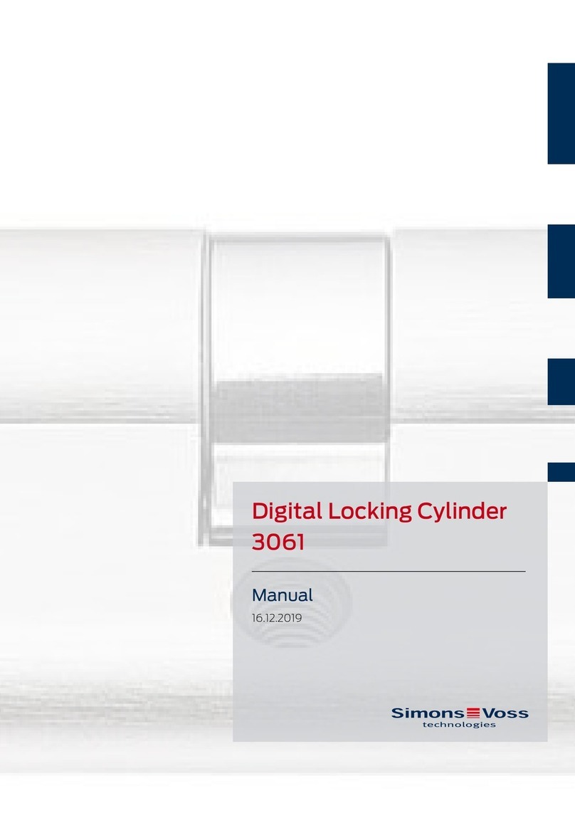 Simons Voss 3061 FD User manual Simons Voss 3061 FD User manual