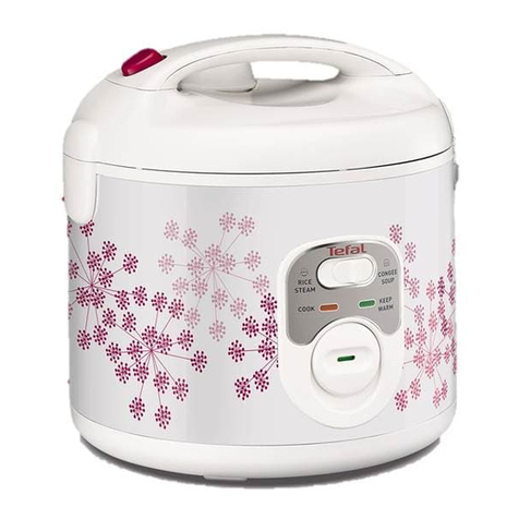 TEFAL Mecha Congee User manual TEFAL Mecha Congee User manual