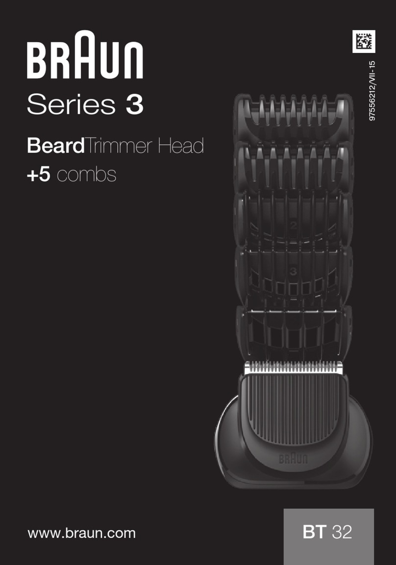 Braun BT 32 User manual