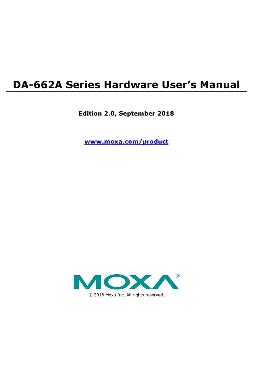 Moxa Technologies DA-662A-8 Instructions for use