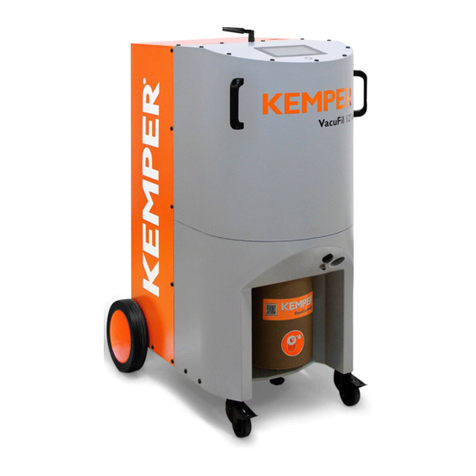 Kemper VacuFil 125 operating manual