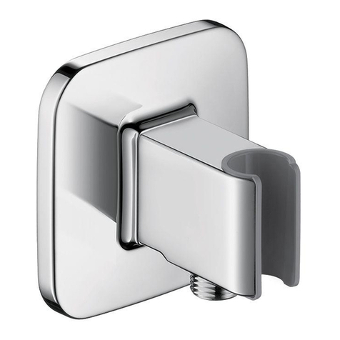 Hans Grohe FixFit Porter E Series Instructions for use/assembly instructions Hans Grohe FixFit Porter E Series Instructions for use/assembly instructions