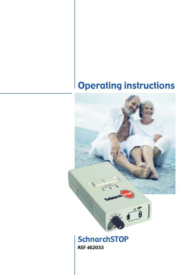 schwa-medico SchnarchSTOP operating instructions
