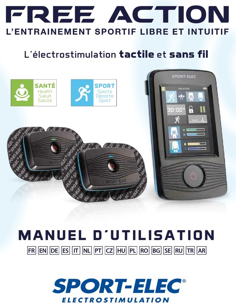 SPORT ELEC FREE ACTION user manual