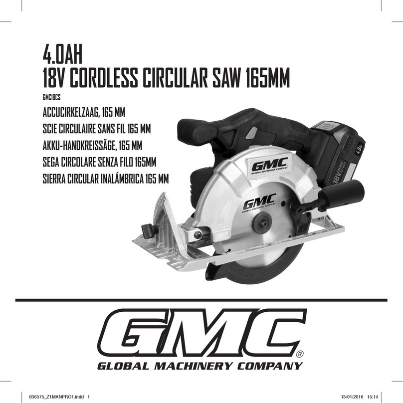 GMC GMC18CS Original instructions