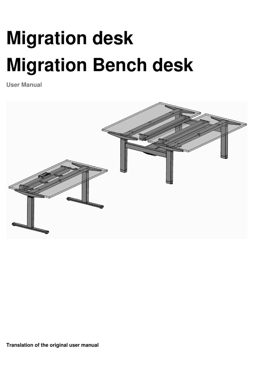 Steelcase Migration desk user manual
