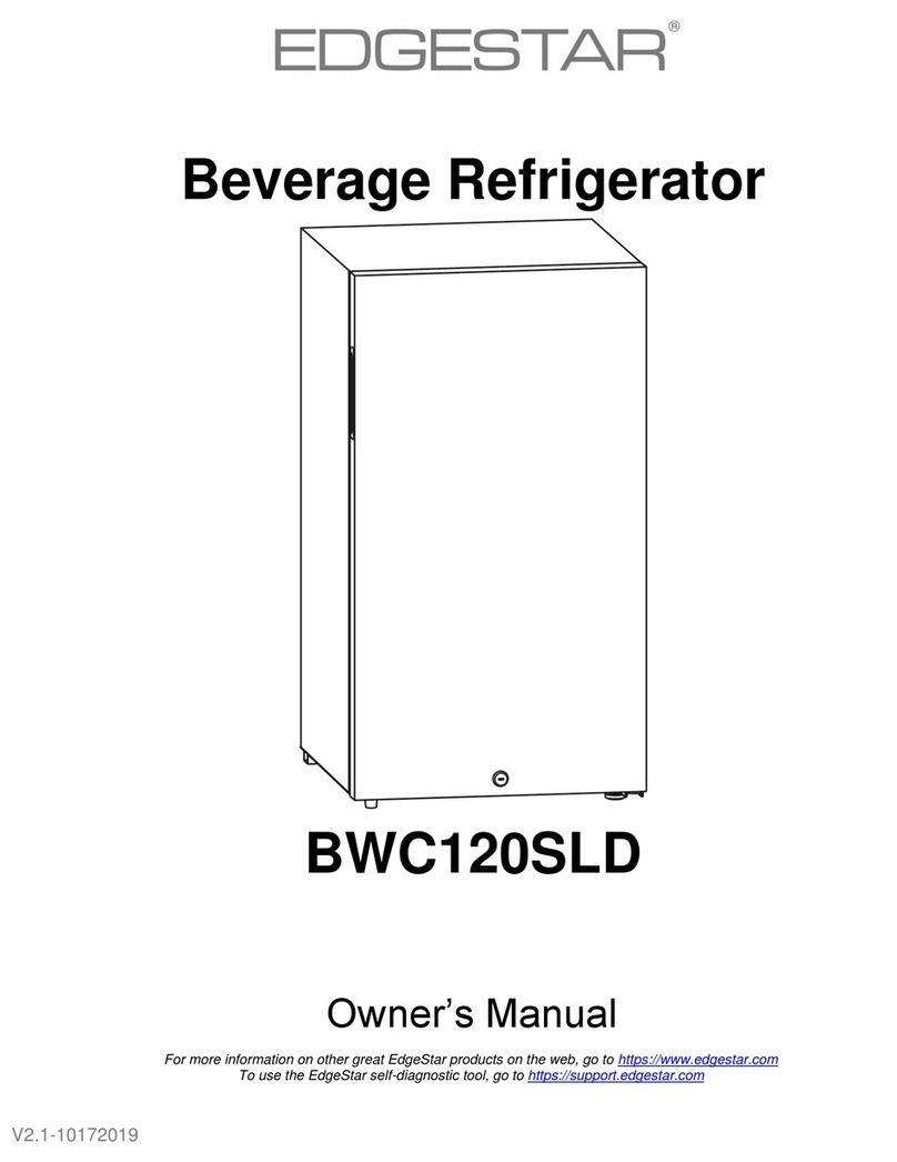 EdgeStar BWC120SLD owner's manual