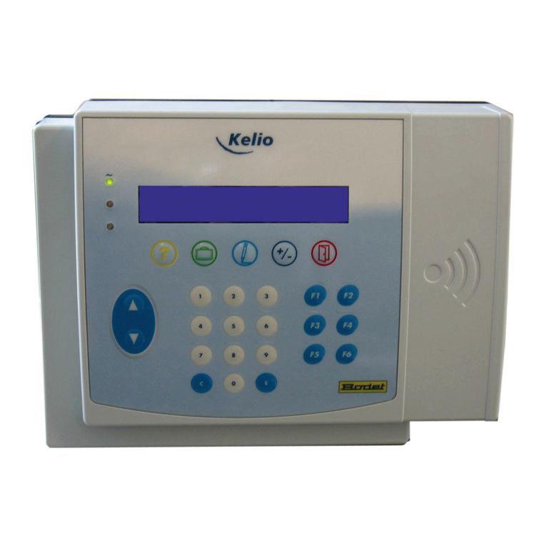 Bodet KELIO VISIO User manual