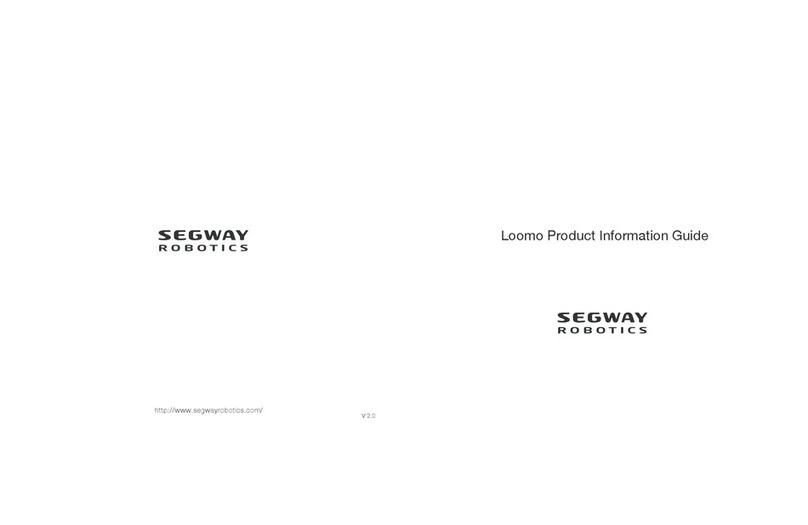 Segway Robotics Loomo Product information guide