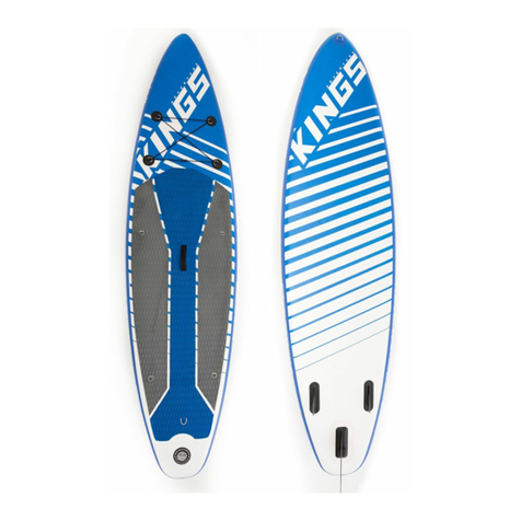 Kings Adventure Inflatable Stand Up Paddle Board user manual