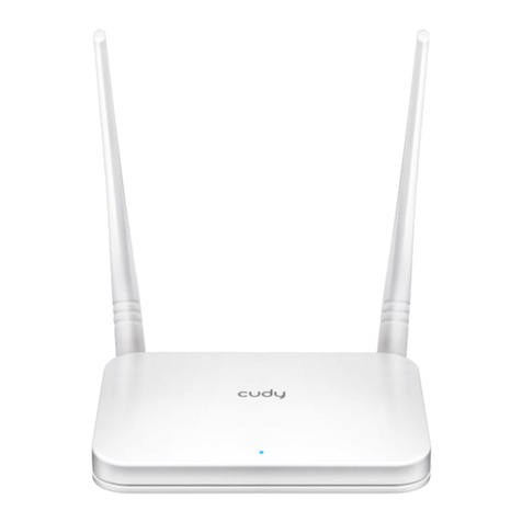 Cudy WR300 Quick installation guide