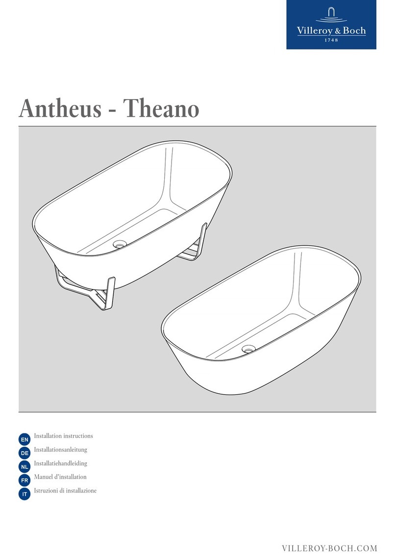 Villeroy & Boch Antheus User manual